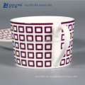 250ml Einzigartiges Design Elegantes Muster Feines Porzellan Cup und Untertasse